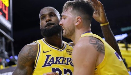 湖人助教：东契奇在詹姆斯的影响下决心减重